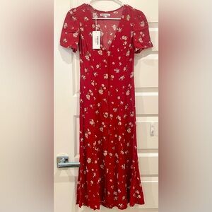 reformation midi dress